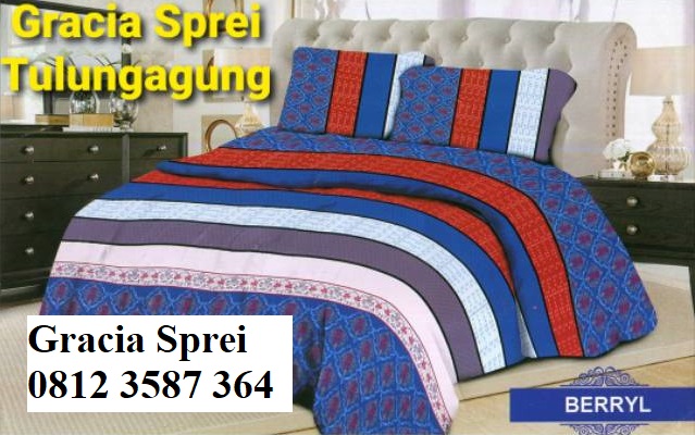 <p>Sprei Minimalis Disperse dengan corak warna mer